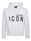 Dsquared2 Icon Hooded Drawstring Sweatshirt In Multi