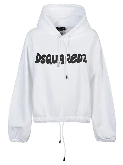 Dsquared2 Sweatshirt In White