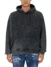 Dsquared2 Sweatshirt With Logo In Gray
