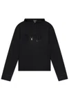 Dsquared2 Brushed-finish Hoodie In Black