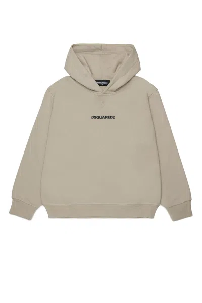 Dsquared2 Kids' Sweatshirt With Logo In Green