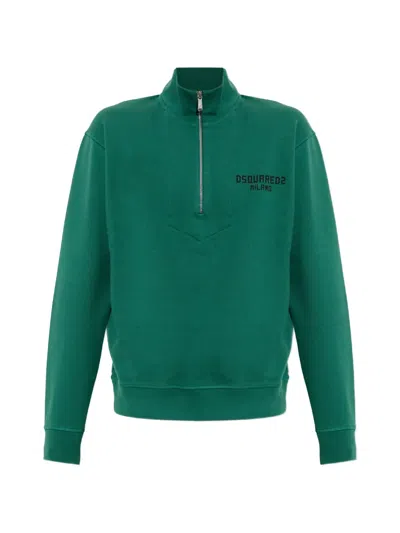 Dsquared2 Sweatshirt With Logo In Gray