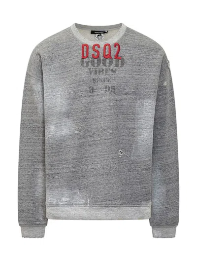 DSQUARED2 DSQUARED2 SWEATSHIRT WITH LOGO