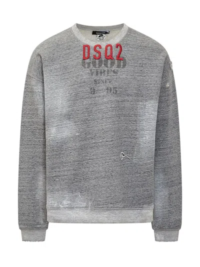 DSQUARED2 SWEATSHIRT WITH LOGO