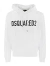Dsquared2 Dsquared White Cotton Sweatshirt In White