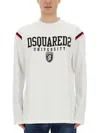 Dsquared2 Sweatshirt With Logo In White