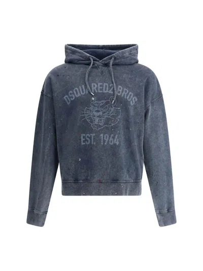 Dsquared2 Sweatshirts In Blue