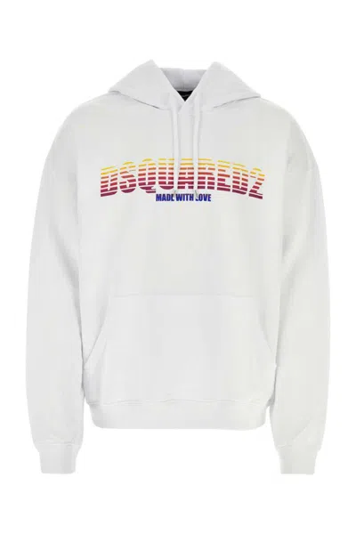 Dsquared2 Sweatshirts In White
