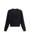 Dsquared2 Ribbed-hem Crew-neck Sweatshirt In Black