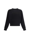 Dsquared2 Ribbed-hem Crew-neck Sweatshirt In Black