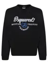 Dsquared2 Black Men's Fw23 Sweatshirt In Black