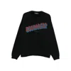 Dsquared2 Logo-print Cotton Sweatshirt In Black