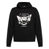 Dsquared2 Logo-printed Drawstring Hoodie In Black
