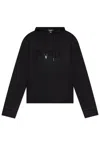 Dsquared2 Brushed-finish Hoodie In Black