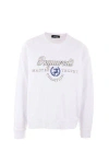 Dsquared2 Logo-print Cotton Sweatshirt In White