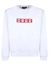 Dsquared2 Dsq2 Cool Fit Crewneck Sweatshirt In White