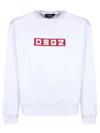Dsquared2 Dsq2 Cool Fit Crewneck Sweatshirt In White