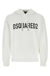 Dsquared2 Dsquared White Cotton Sweatshirt In White