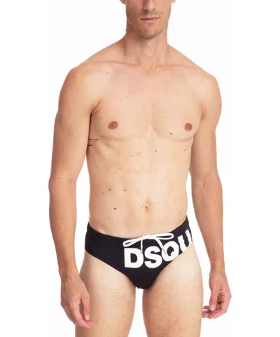 Dsquared2 Swim Briefs In Black