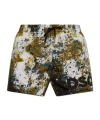 Dsquared2 Canadian Camouflage Swim Shorts In Multicolor