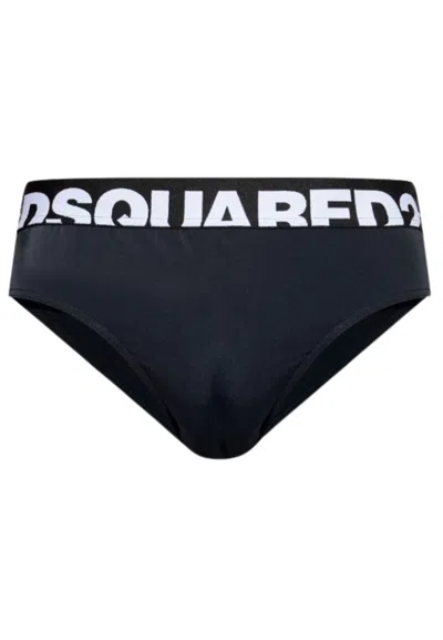 Dsquared2 Swimsuit Brief Brief In Blue