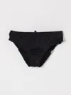 Dsquared2 Swimsuit With Print In Black