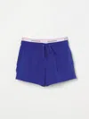 Dsquared2 Kidsswimsuit With Logo Band In Blue