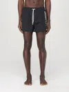 Dsquared2 Medium And Long Boxer Swimsuit In Black