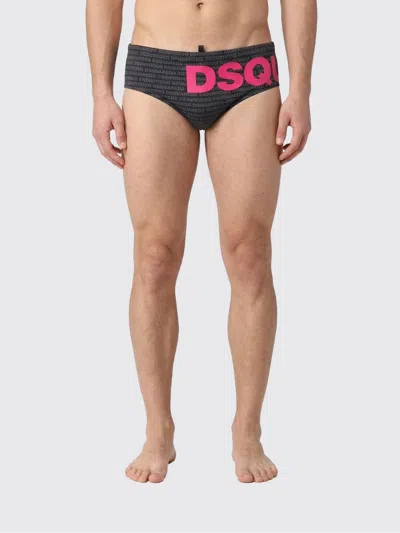 Dsquared2 Swimsuit  Men Color Black In Multi