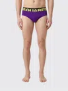 Dsquared2 Logo-waistband Swimming Trunks In Purple
