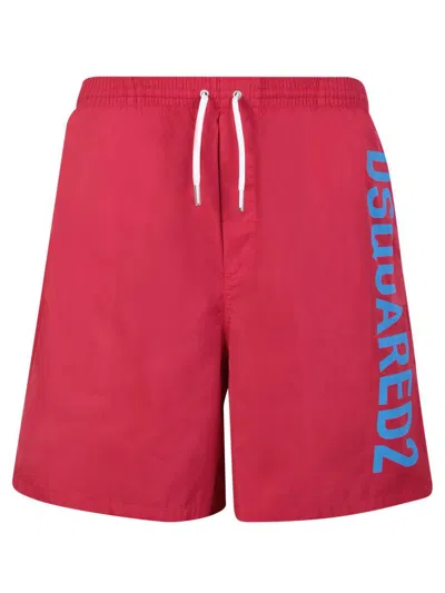 Dsquared2 Swimwear In Yellow