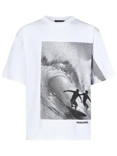 Dsquared2 T-shirt In White