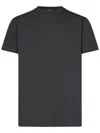 Dsquared2 Graphite Grey Cotton Jersey T-shirt In Black