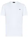 Dsquared2 Relaxed Fit White Cotton Jersey T-shirt