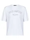 Dsquared2 Dsquared Men Printed T-shirt In White