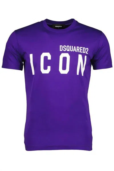 Dsquared2 T-shirt In Purple