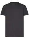Dsquared2 Graphite Grey Cotton Jersey T-shirt In Black