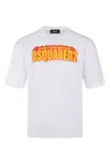 Dsquared2 Slogan T-shirt In White
