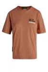 Dsquared2 Woman T-shirt Apricot Size L Cotton In 202