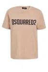 Dsquared2 Graphic Print Crew Neck Short Sleeves Top In 221