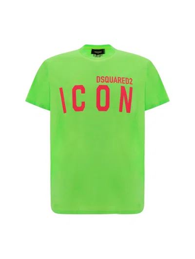 Dsquared2 T-shirt In Green