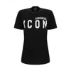 Dsquared2 Icon Logo Printed Crewneck T-shirt In 980