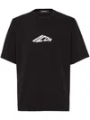 Dsquared2 Black T-shirt With Contrasting Icon Print