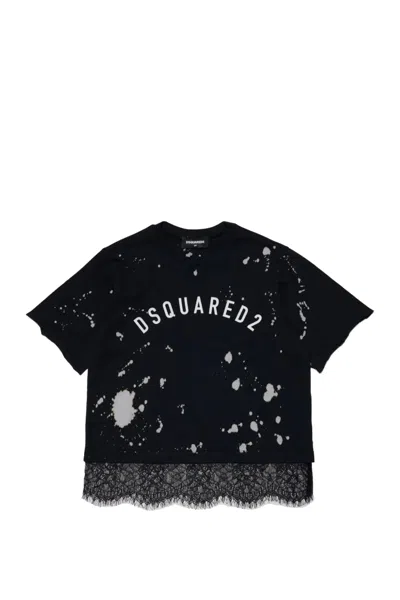 Dsquared2 Kids' T-shirt In Back