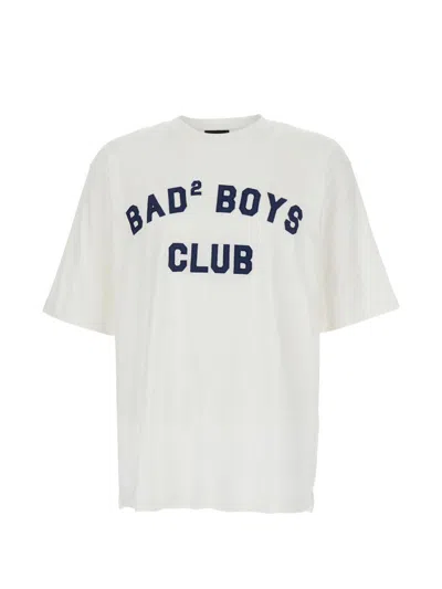 DSQUARED2 White T-shirt with print and application DSQUARED2