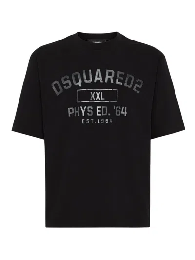 DSQUARED2 T-SHIRT BLACK
