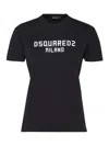 Dsquared2 Logo-print T-shirt In Black