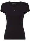 Dsquared2 Black Mini Fit Maple Leaf T-shirt In Black