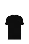 Dsquared2 Black Cotton Cool Fit Crewneck T-shirt In Black