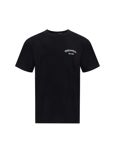 Dsquared2 T-shirts In Black